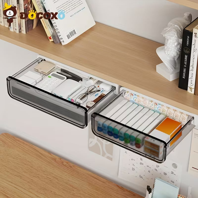 SlideSpace™ Hidden Desk Drawer