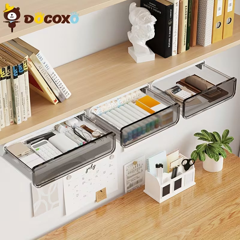 SlideSpace™ Hidden Desk Drawer