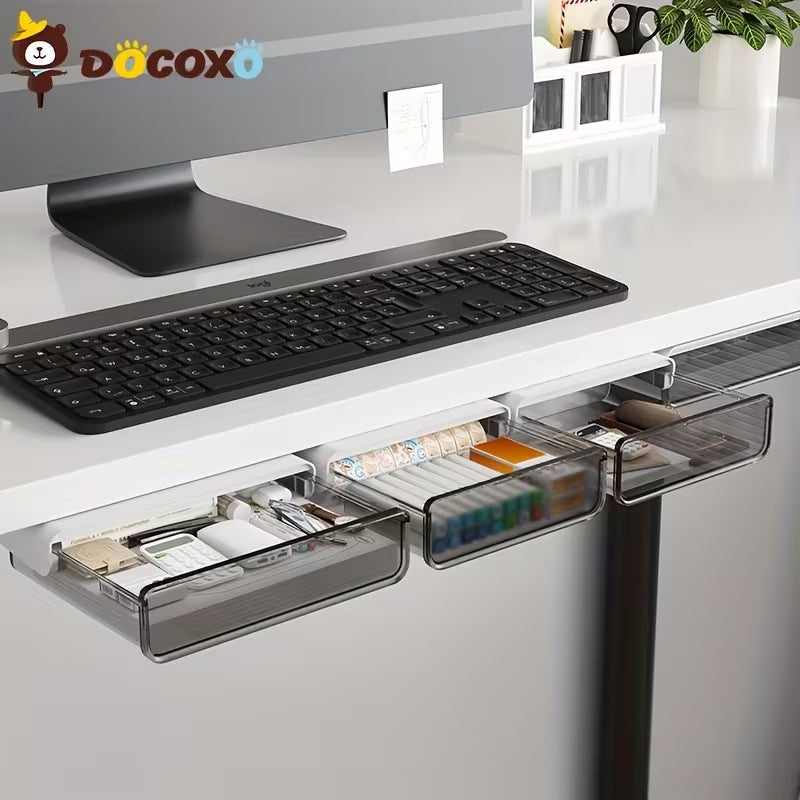 SlideSpace™ Hidden Desk Drawer
